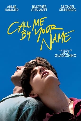 Call Me by Your Name poster
