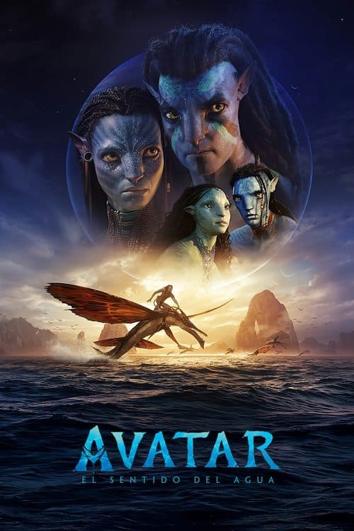Avatar: El sentido del agua poster